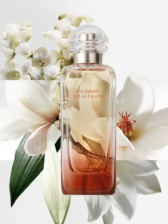 Hermes Un Jardin Sur La Lagune Eau de Toilette 3.3 Ounces - Picture 5 of 7